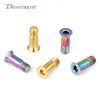 Deemount 2 pièces/lot boulons en titane M5 * 14.2mm tête hexagonale pour vélo dérailleur arrière Jocky roue poulie fixation vélo Ti vis ► Photo 2/5