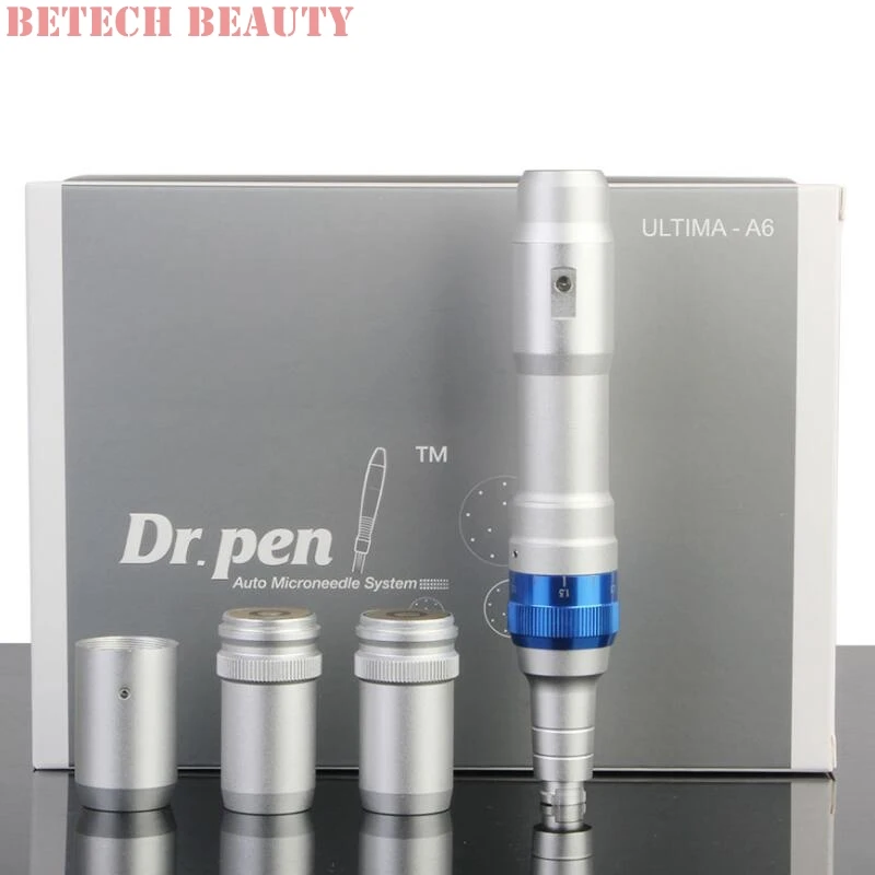 

Derma Pen Auto Derma Pen System Adjustable 0.25mm-3.0mm Anti Aging+2pcs Nano N e edles