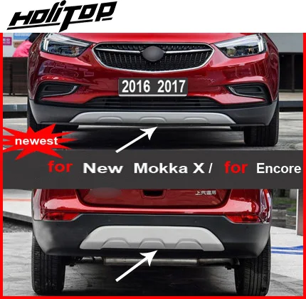 

HOT stainless steel bumper cover protection skid plate bull bar for Opel Mokka X for Buick Encore 2013-2015 or 2016-2018year
