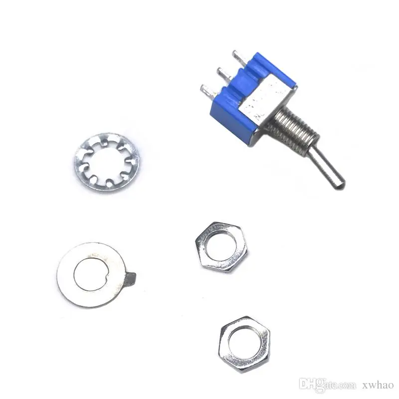 10 шт. OFF ON MTS 102 3 Pin 2 Position мини переключатель SPDT AC 125V/6A 250V/3A|spdt switch|spdt toggle switchspdt 10pcs |