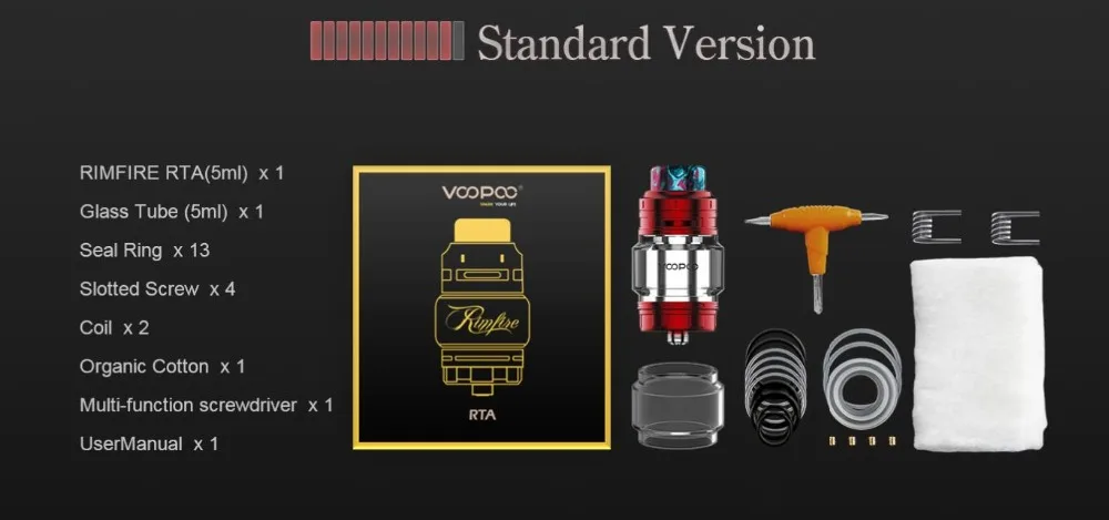 Voopoo Rimfire 30mm RTA-10