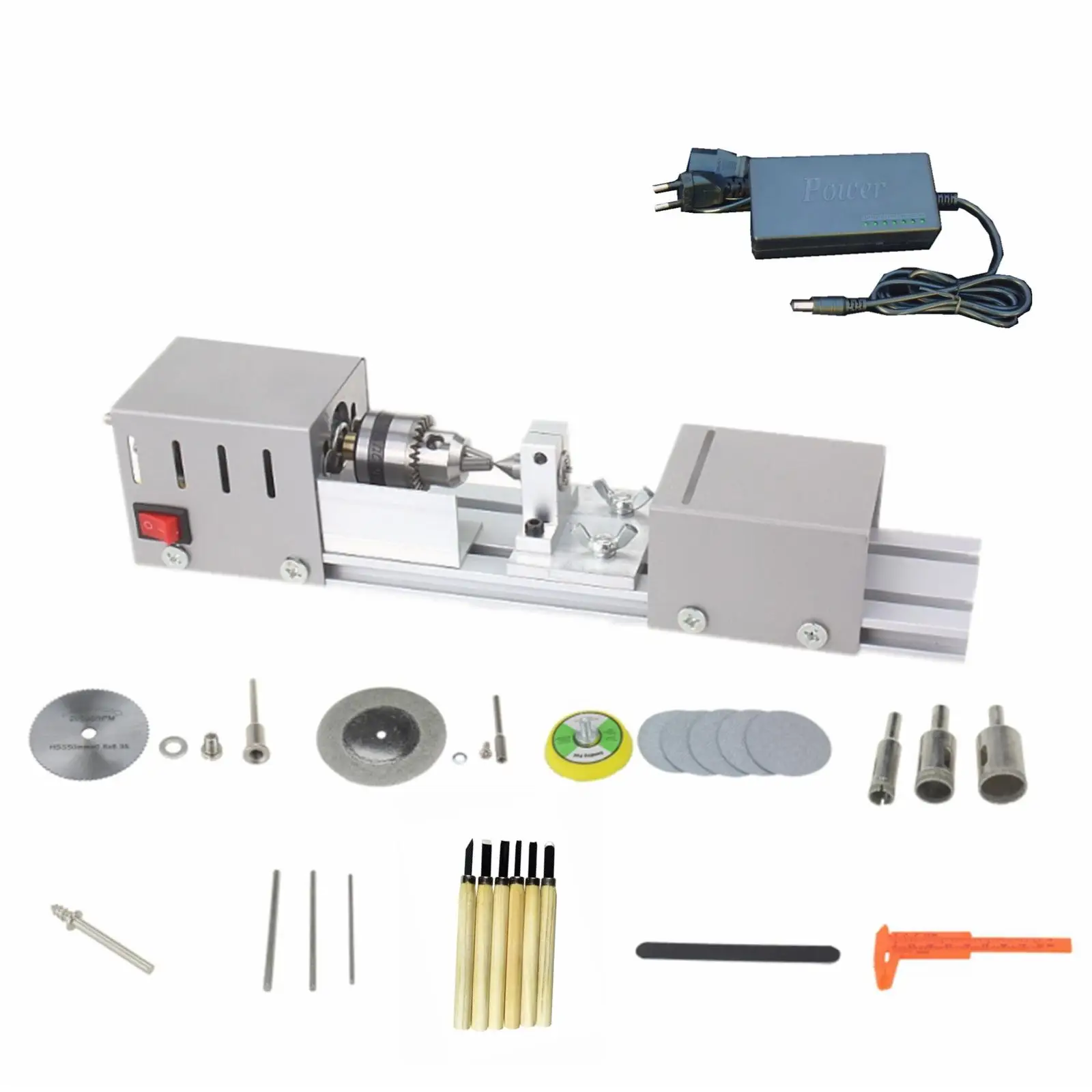 L 01 DIY Multifunction Wood Mini Lathe Machine Polisher Table Saw