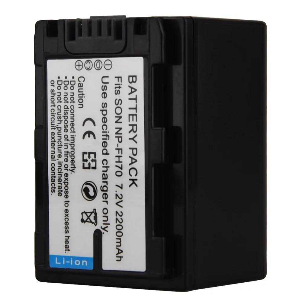 

NEW NP FH70 NP-FH70 NPFH70 Camera Battery For Sony NP-FV50 NP-FV100 NP-FH30 NP-FH40 NP-FH60 NP-FH50 NP-FH70 HDR-SR HDR-XR Series