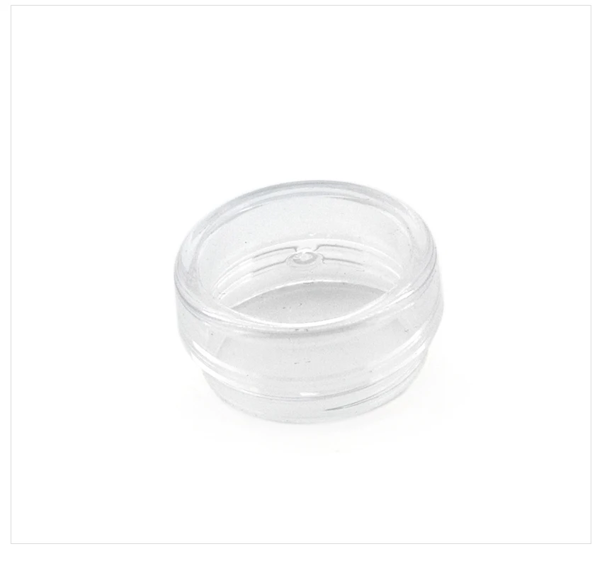 AriesLibra 100 шт./компл. 5g крем банку прозрачная пластиковая коробка с винтом Кепки Малый контейнер для обазцов косметики пустая маска угги