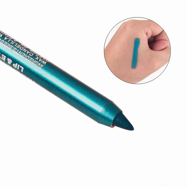 1Pcs Fashion Women Long lasting Eye Liner Pencil Pigment Light Green
