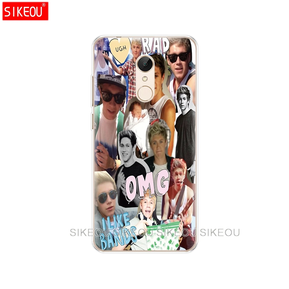 Силиконовый чехол для телефона Xiaomi redmi 5 4 1 1s 2 3 3s pro PLUS note 4X 4A 5A One Direction Гарри
