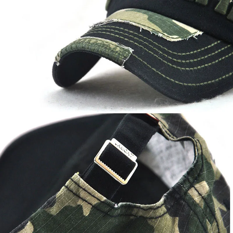 Мужская Летняя Вышивка Бейсбол Кепки masculino Винтаж snapbacks Casquette Gorras Лоскутная Ripped