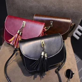 

Arsmundi Mini Bag Crossbody Bags For Girl Mobile Phone Small Bag Shoulder Bag Tassel Messenger Party Fashion Handbags Bolsa