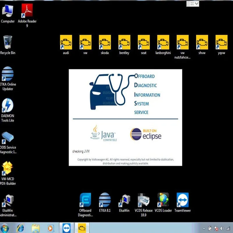 Vas 5054A Odis 5.1.6 программное обеспечение и i5/4g ноутбук CF-C2 с ODIS инженером 9.2.2.ETKA 8.1.ELSAWIN 6,0 VAG поддержка онлайн входа