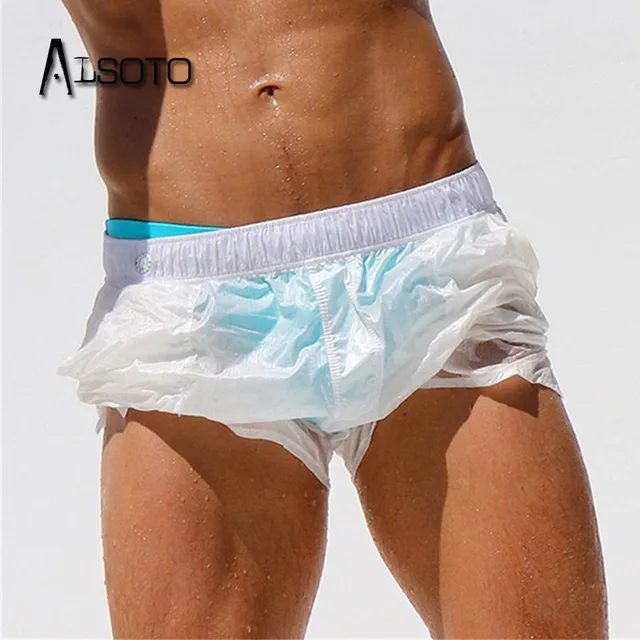 {Excellent|Wonderfull|Very Good|Very Recommended} Summer New Men Swimwear hot swimsuit Sexy swimming trunks sunga mens swim briefs Beach Shorts mayo transparent de praia homens Limited Price