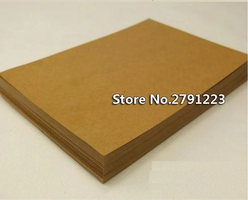 20pcs/lot A4 Wholesale! High quality A4 Thick Brown Kraft Paper