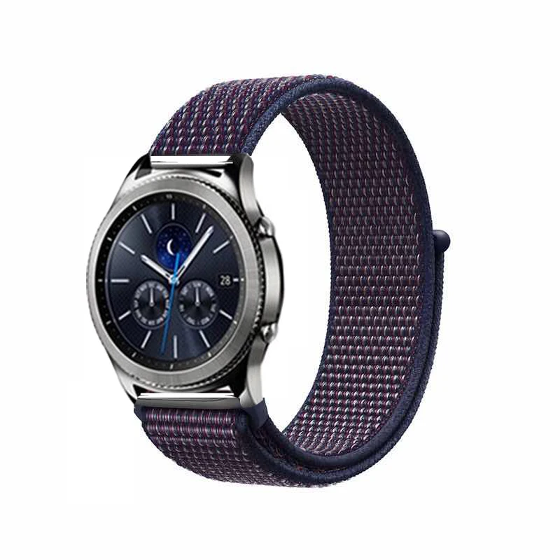 Ремешок 22 мм 20 для samsung gear S3 s2 sport Frontier Classic galaxy watch active 42 мм 46 мм ремешок huami amazfit gtr bip huawei gt 2