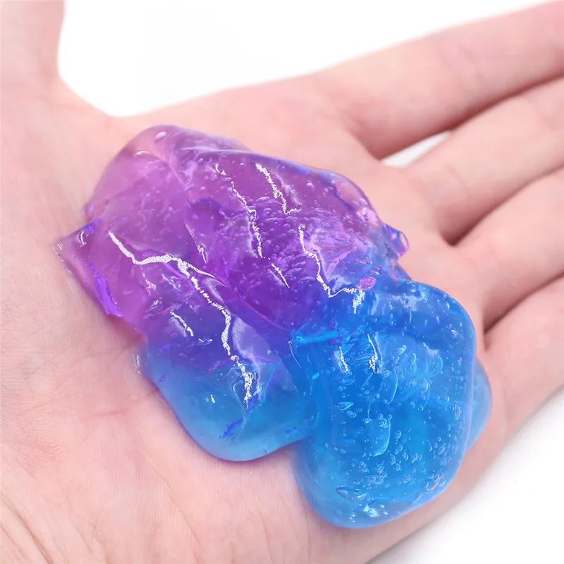Multicolor Crystal Fluffy Mud Clay Slime Putty Plasticine Sludge Stress Relief Toys DIY Color Matching Gradient Crystal mud Multicolor Crystal Fluffy Mud Clay Slime Putty Plasticine Sludge Stress Relief Toys DIY Color Matching Gradient Crystal mud