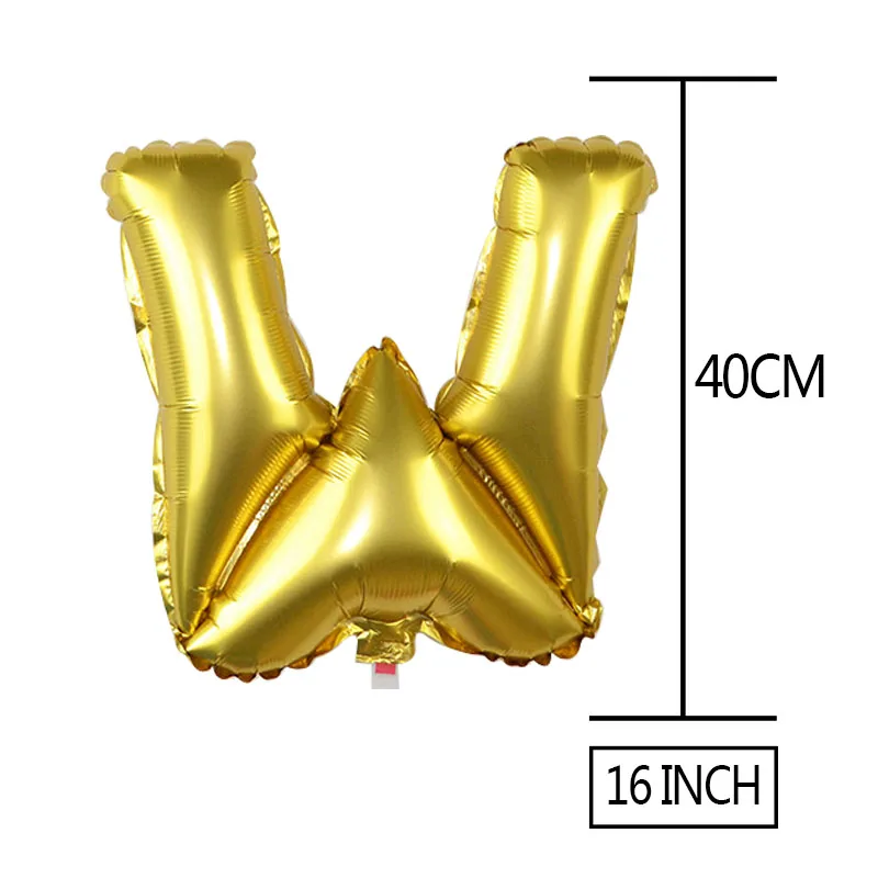 1 шт 16 дюймов С Днем Рождения Воздушный шар из фольги буквы шарики для день рождения свадьбы украшения для детских игрушек год Рождество воздушный шар