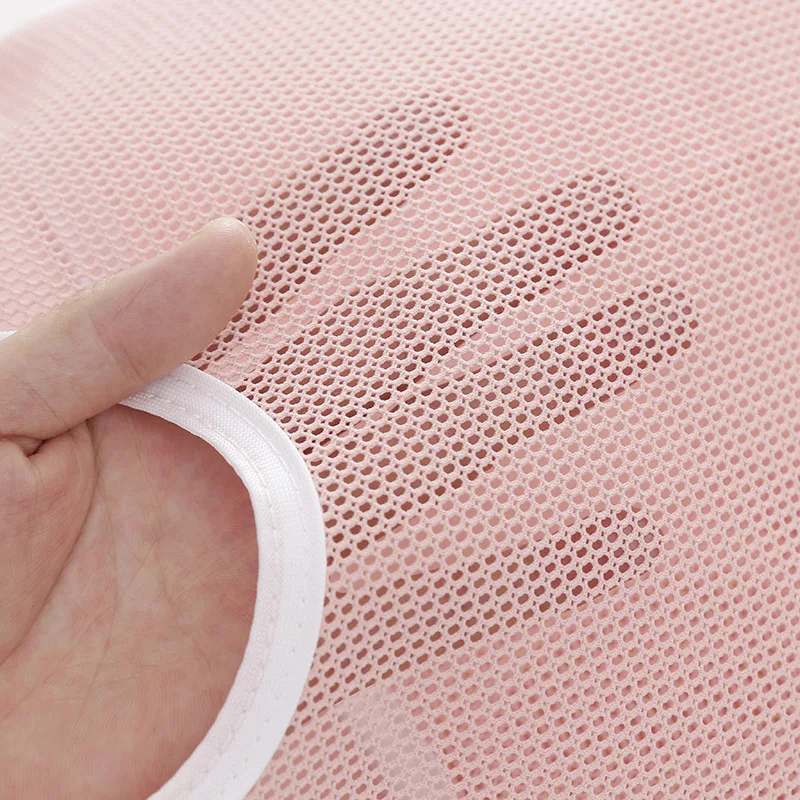 الأسرة اليومية النايلون شبكة الملابس القذرة طوي الغسيل سلات تخزين المحمولة نقبل سلة أضعاف نقبل إطار منظمة