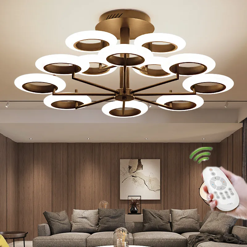 

Modern LED chandelier ceiling Nordic fixtures bedroom suspended lamps loft illumination home lighting hanging Lustre De cristal