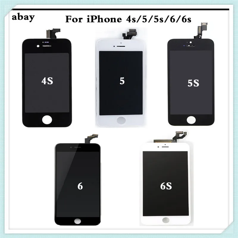 

Replacement LCD For Iphone 6 6s 5s 5 4s LCD Screen Display Touch Digitizer Assembly For iphone 6 Screen AAA for iphone 6s lcd
