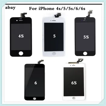 

Replacement LCD For Iphone 6 6s 5s 5 4s LCD Screen Display Touch Digitizer Assembly For iphone 6 Screen AAA for iphone 6s lcd