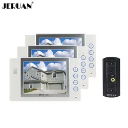 JERUAN 8 дюймов Door Phone System дверь запись видео фото с металлический корпус открытый домофон