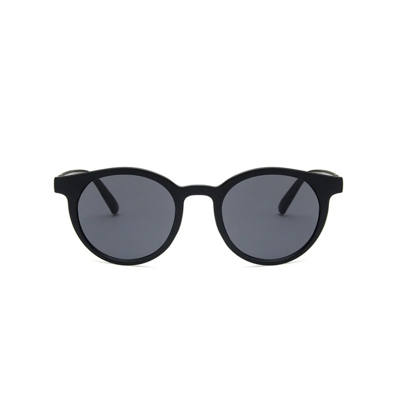 Ретро женские модные Овальные Солнцезащитные очки, мужские винтажные очки, брендовые дизайнерские женские солнцезащитные очки UV400 - Цвет линз: C4 Black