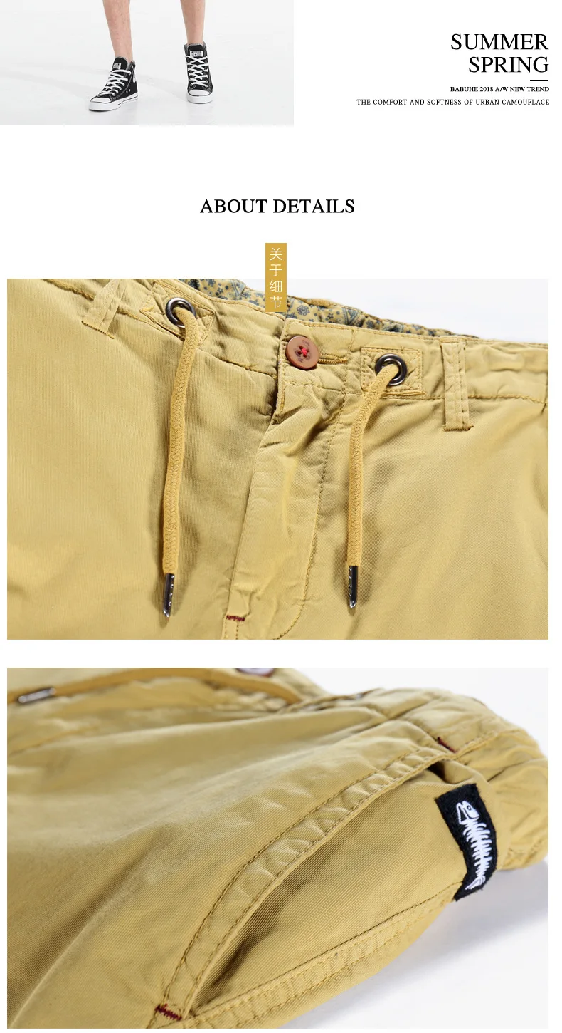 Denyblood джинсы мужские шорты чинос Короткие штаны прямые стрейч хлопок Капри 2018 Новое поступление; Летнее Bermudar 7380