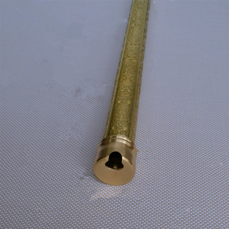 Металлическая флейта из латуни Xiao not Dizi 81 см G/F/E ключ флейта Xiao 8 отверстий вертикальная флейта профессиональный металлический Flautas оружие самообороны