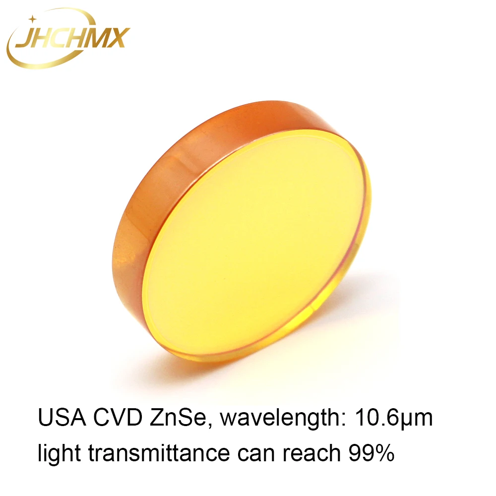 Фокусные линзы JHCHMX Co2 США CVD ZnSe диаметром 1 5 мм 127 дюйма fl. 7 5/мм 5/дюйма для мощного