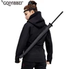 Japanese Ninja-like Samurai Sword Umbrella Large Windproof Straight Long Handle Sun Umbrella Men Manual Open Close ► Photo 1/6