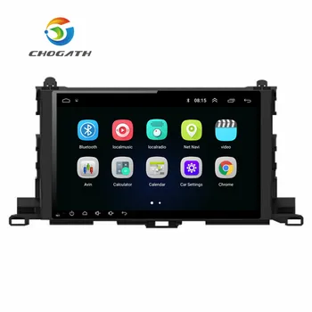 

ChoGath 10.2'' 1.6GHz Quad Core RAM 1G Android 8.1 Car Navigation GPS Player for Toyota Highlander 2014-2017 with Canbus