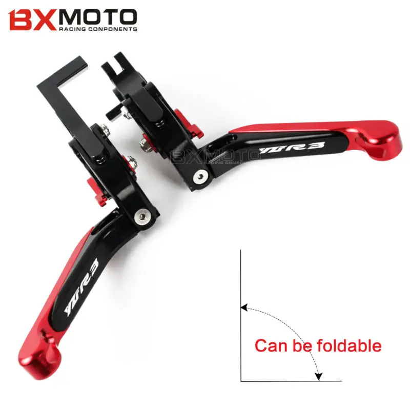 Для Yamaha YZF R3 2014 2015 2016 2017 Мотоцикл CNC регулируемые Складные Выдвижные тормоза