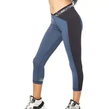 FIT FUNKY женские трикотажные хлопковые брюки zum одежда для фитнеса брюки-карго Леггинсы Капри p799