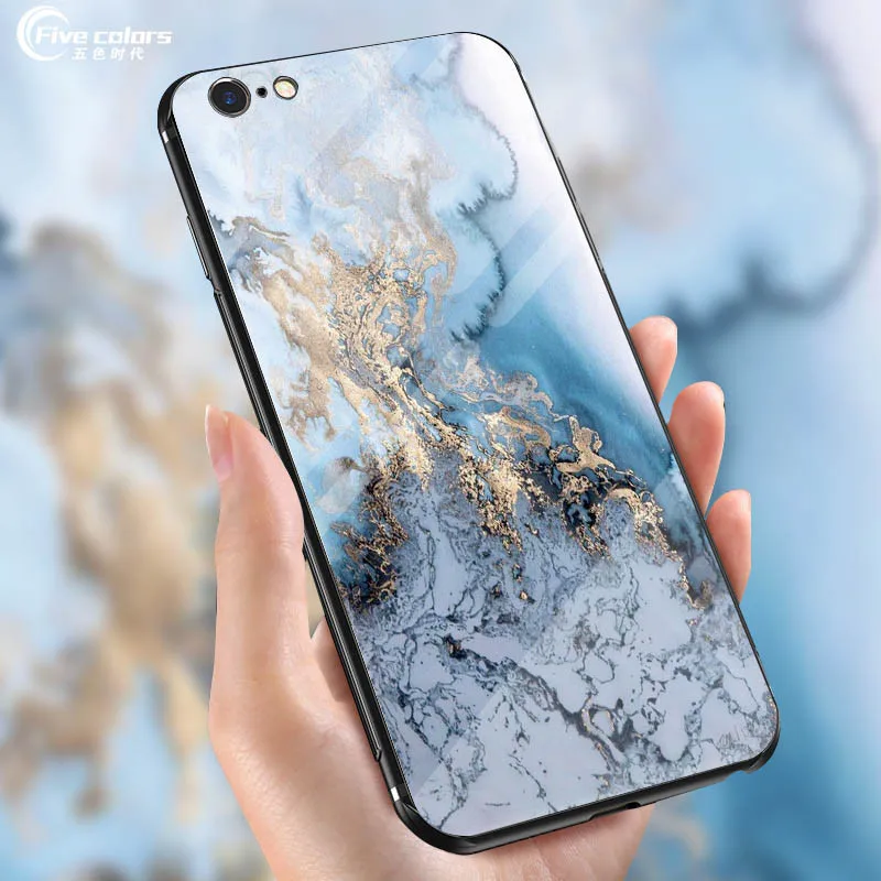 Роскошный чехол Star Space для Meizu M6s mblu S6 из закаленного стекла с принтом ракушек 15 16