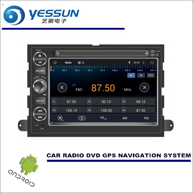 Perfect YESSUN For Mercury Montego 2005~2006 Car Media Audio Video BT CD DVD GPS Player Navi Radio Stereo HD Screen Wince / Android 4