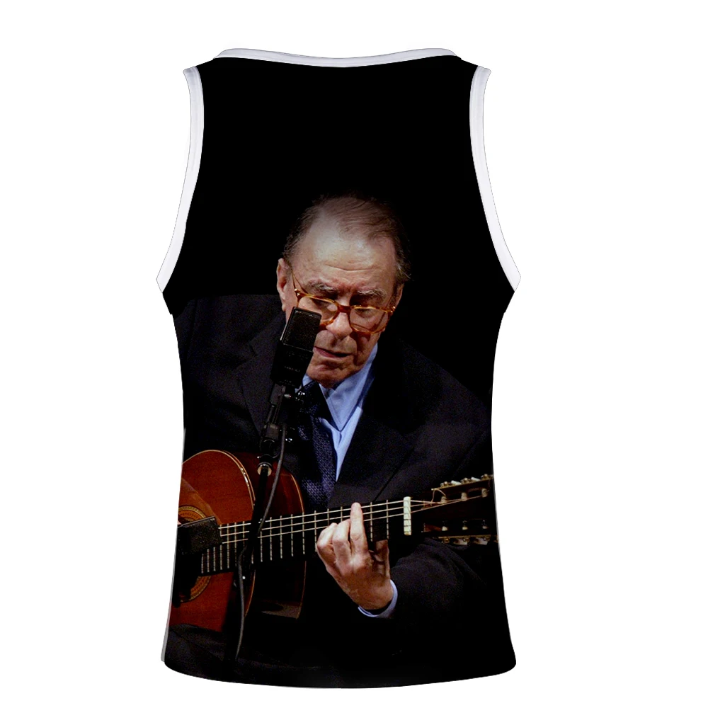 Joao Gilberto новые стильные Harajuku 3D крутые уличные топы без рукавов Capless Новая мода новое поступление летние мужские топы