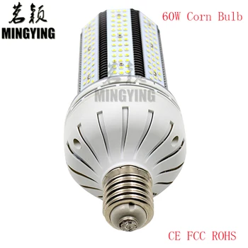

Mingying Lighting 2017 New 60w Led Corn Light Street Light E40 60w Bulb Super Bright 2835 85-265v Ce Rohs Lvd Emc Fcc