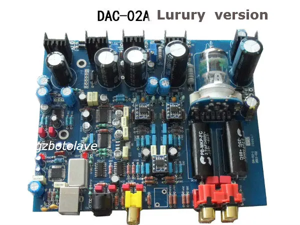 Xiangsheng DAC-02 USB SPDIF DIR9001 AD1955 ЦАП коаксиальный Оптический цифровой преобразователь трубка выход XSDAC02A