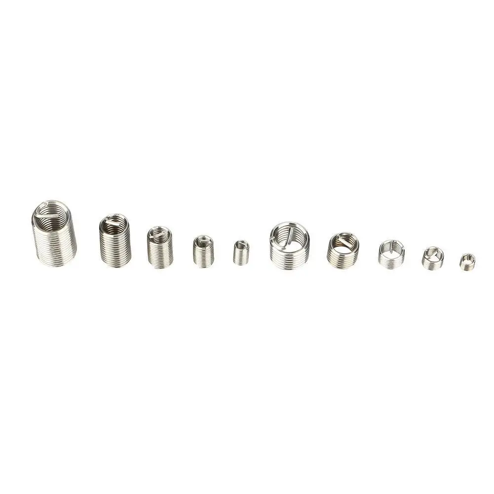 

150Pcs Helicoil Stainless Steel Thread Repair Coiled Wire Insert Kit M3 M4 M5 M6 M8 with Box RT99