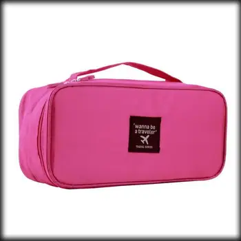 

by dhl or ems 100 pieces Bra Underwear Lingerie Travel Bag for Women Organizer Trip Handbag Luggage Traveling Bag Pouch Case
