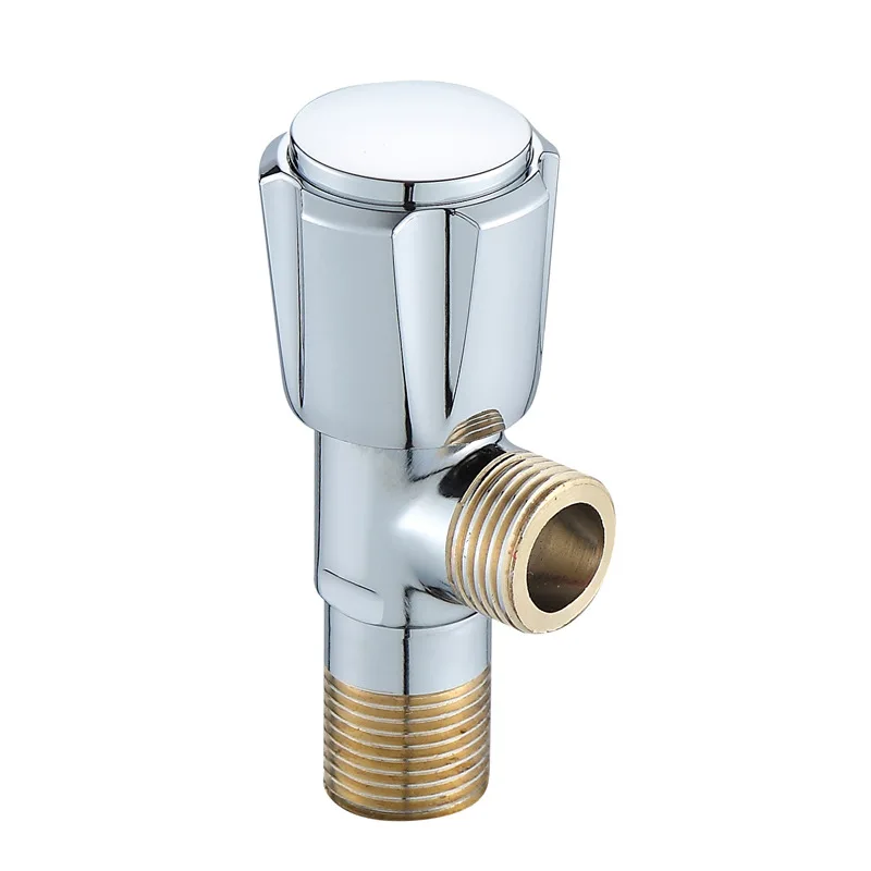 

Copper Triangle Valve Toilet Angle Valve Water Heater Angle Valve Extended Double-ended Copper Tooth Switch