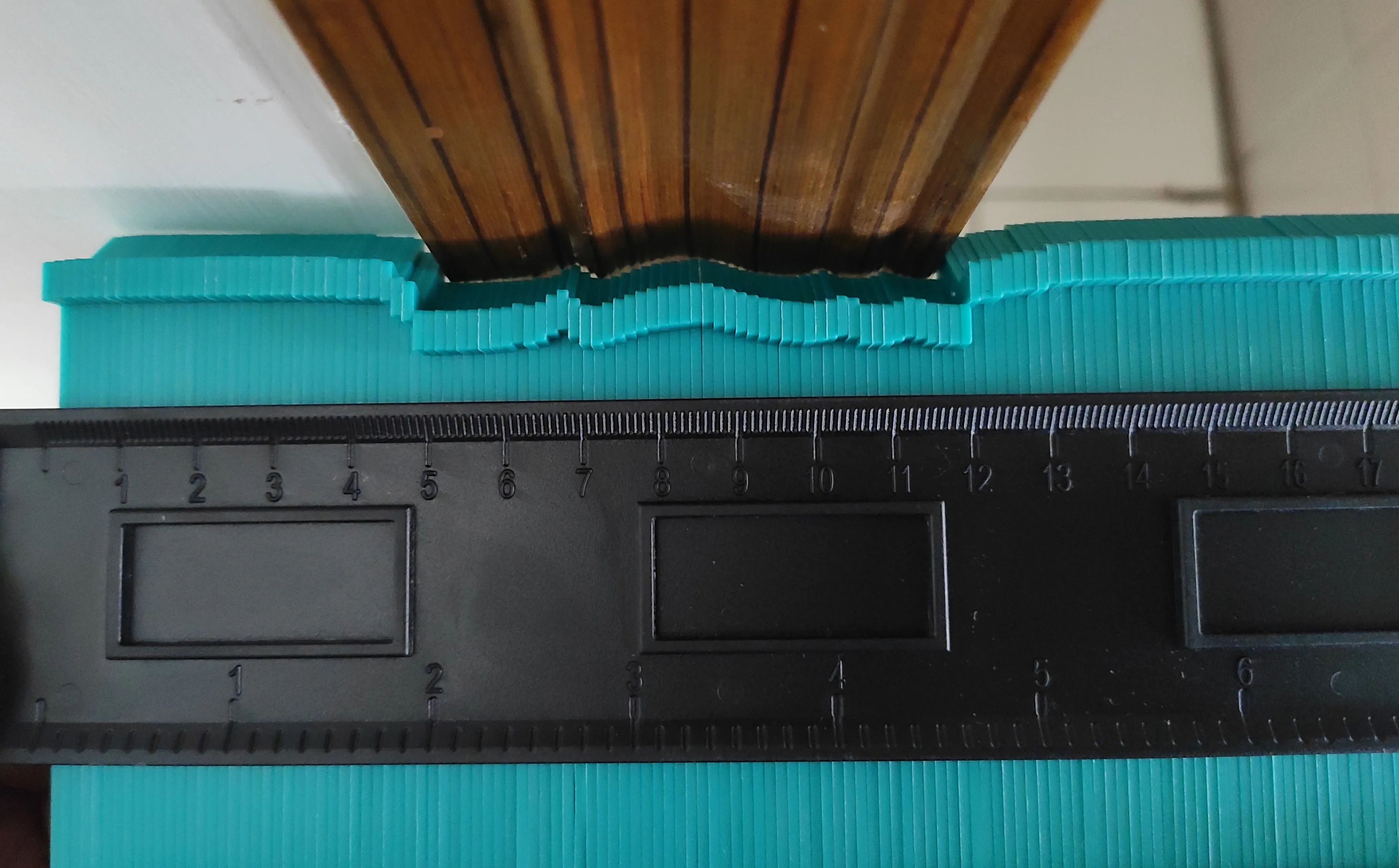 250 мм 1" Ширина пластикового профиля копия контурного датчика Дубликатор шаблон кривизны масштаб маркировки плитки ламинат плитки инструменты