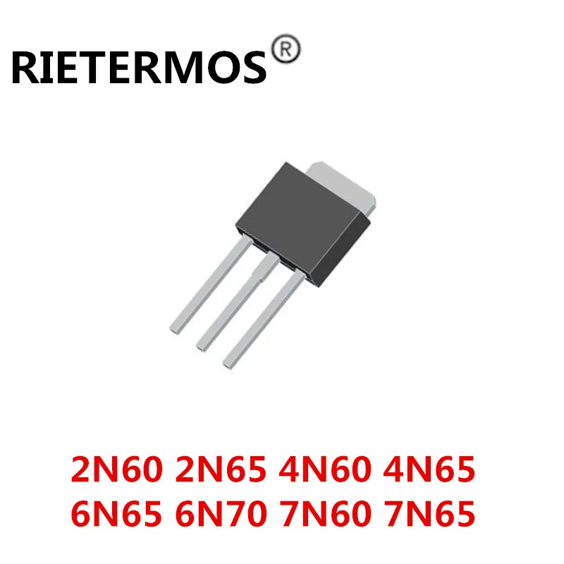 100PCS 2N60 2N65 4N60 4N65 6N65 6N70 7N60 7N65 TO251 TO 251 -in ...