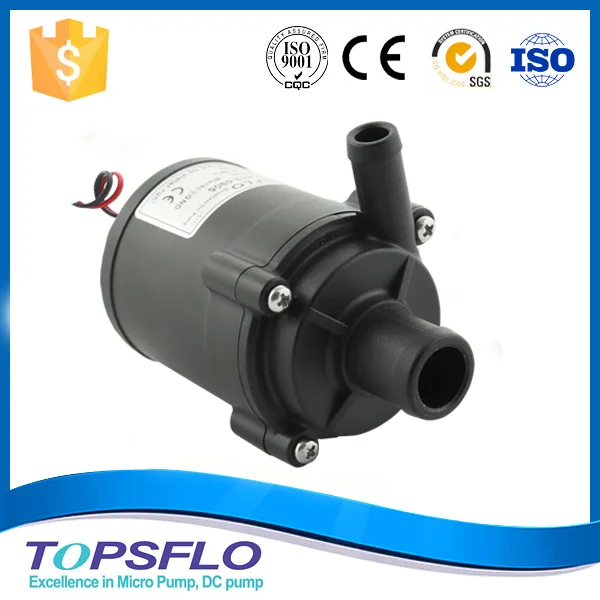

TOPSFLO 9L/min IP68 submersible pumpTL-B10/S-A 12V brushless circulation pump premium materials water coolers dc pump