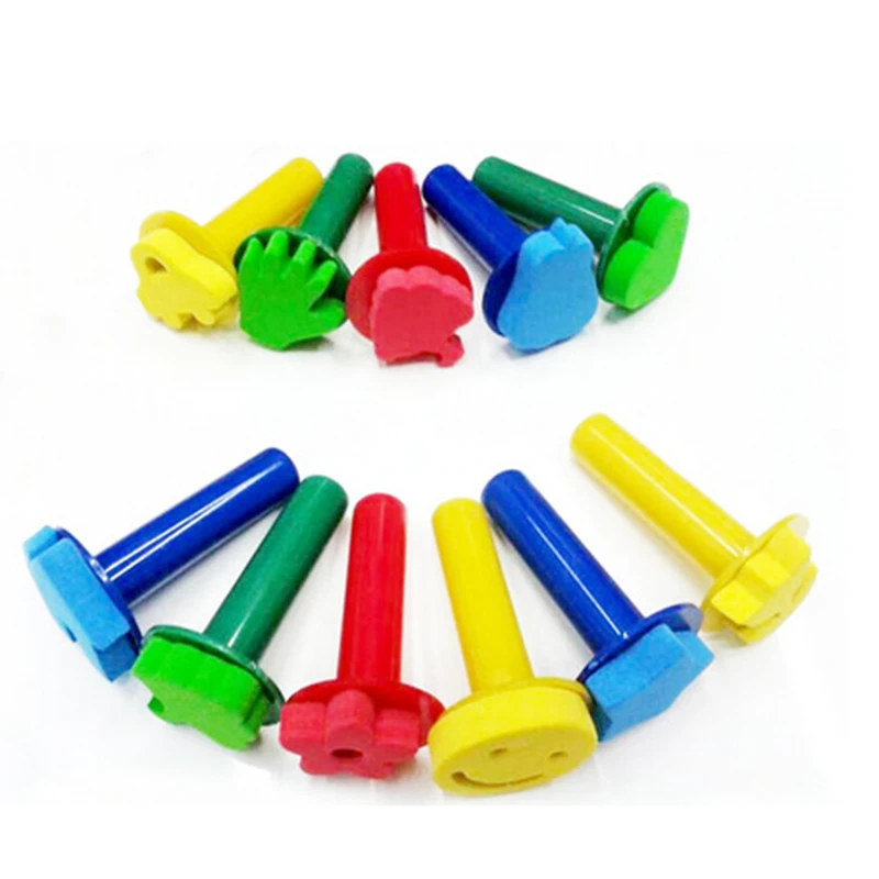 

3pcs Sponge Seals Educational Toys for Children Kids Juguetes Boys Girls Arts and Crafts Painting Learning Coloring Drawing Sets