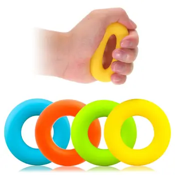 

7cm Silicone Hand Grip Strengthener Finger Stretcher Hand Exercise Gym Fitness Training Hand Gripper Drop shipping 40