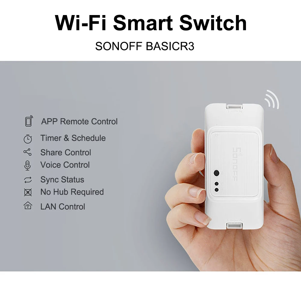 SONOFF wifi DIY умный переключатель Голосовое управление приложение дистанционное управление таймер расписание беспроводной пульт дистанционного управления общий контроль для умного дома