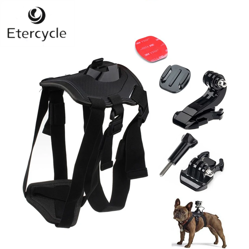 5 in 1 Pet Dog Camera Strap Fetch Harness Chest Strap Belt Mount Kit