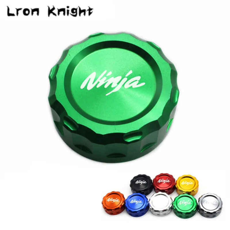 

For Kawasaki NINJA250SL H2 H2R NINJA 250SL ABS NINJA300 NINJA 300 ABS ZX-6R ZX6R Motorcycle CNC Rear Brake Reservoir Cover Caps