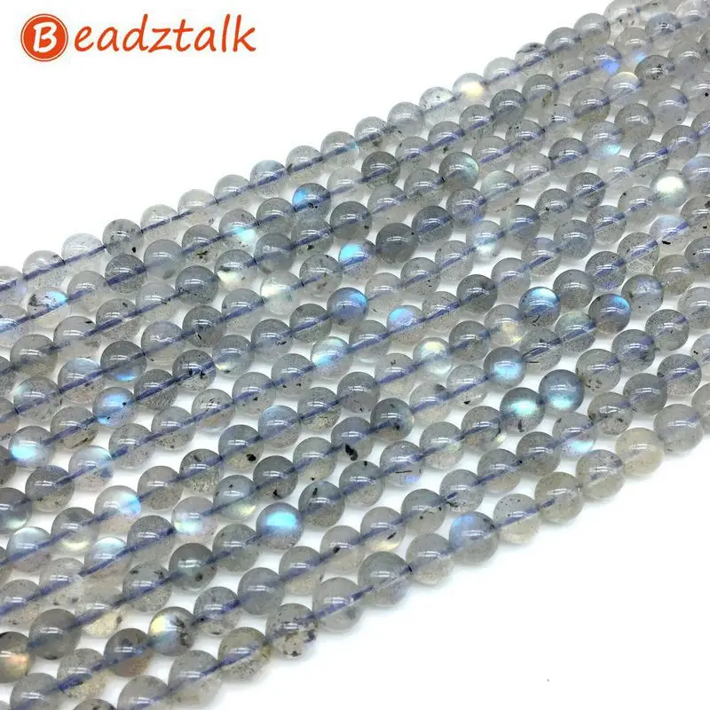 Круглые Бусины Из Лабрадорита 4/5/6/7/8 мм|beads 4 mm|spacer beadsdiy jewelry making |