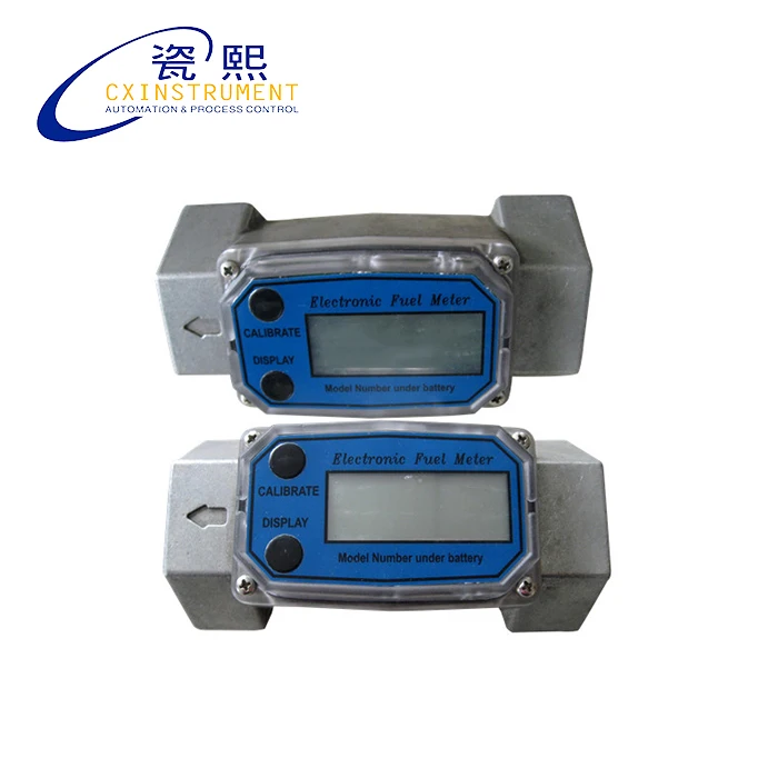 

The Fuel Flow Meter 3/4 inch 7.6~75.7 L/min Measuring range LCD Display Fuel Oil flow meter