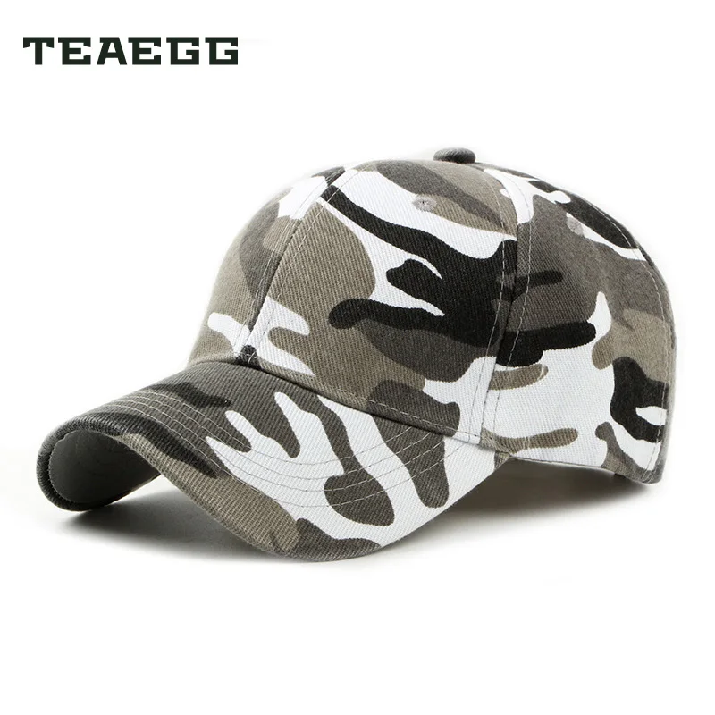 TEAEGG камуфляжная Фирменная мужская кепка Мужская бейсболка Gorras тактическая